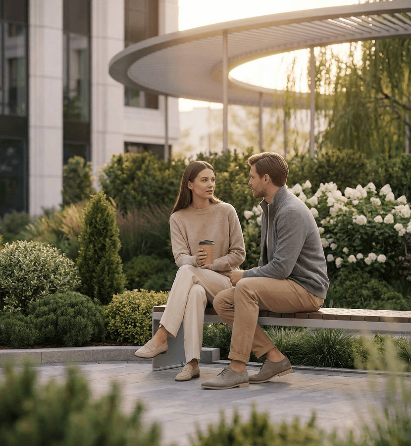 Приватный благоустроенный двор 